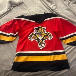 CCM Adult Small Florida Panthers Jersey